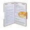 Smead Folder, 2 Fasteners/Pos 1 and 3, Legal, 50/BX, Kraft PK SMD19837 - alternate 1